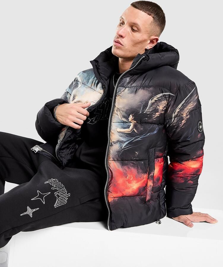 Supply & Demand Fabel Jacket Zwart- Heren Zwart