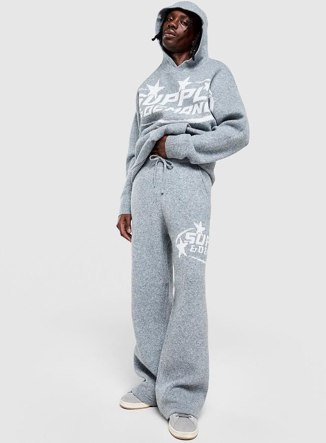 Supply & Demand Fragment Knit Joggers Grijs- Heren Grijs