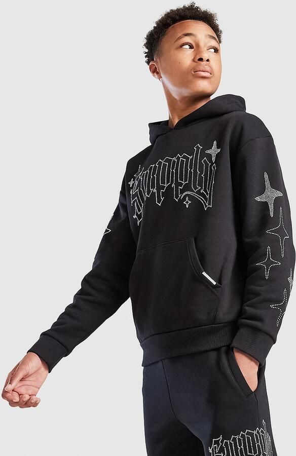 Supply & De d Hartyside Hoodie Junior Zwart Kind Zwart