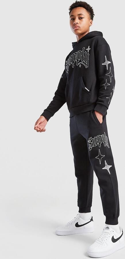 Supply & De d Hartyside Joggers Junior Zwart Kind Zwart