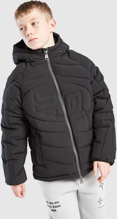 Supply & De d Hendrix Puffer Jacket Junior Zwart Kind Zwart