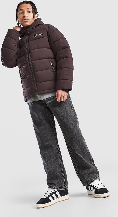 Supply & De d Hydro Padded Jacket Junior Bruin Kind Bruin