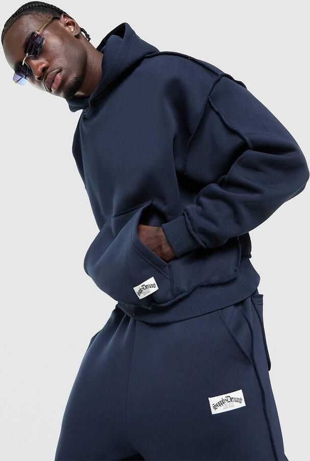 Supply & Demand Jetset Hoodie Blauw- Heren Blauw