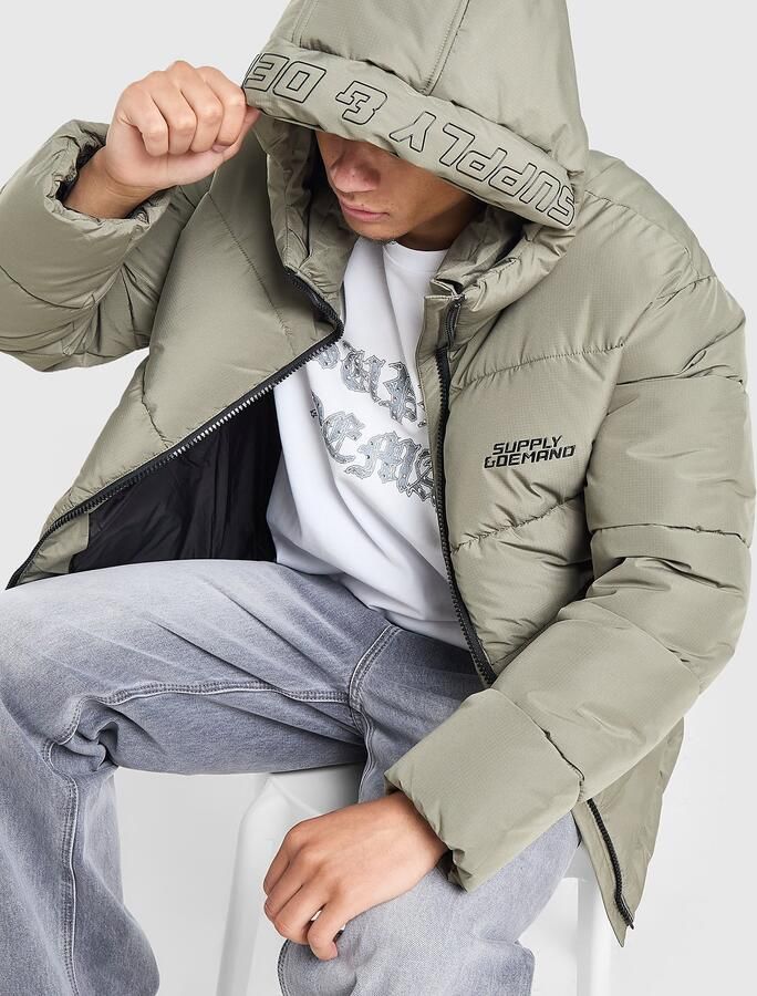 Supply & Demand Kelvin Jacket Groen- Heren Groen