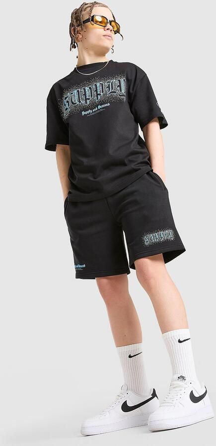 Supply & De d Link Shorts Junior Zwart Kind Zwart
