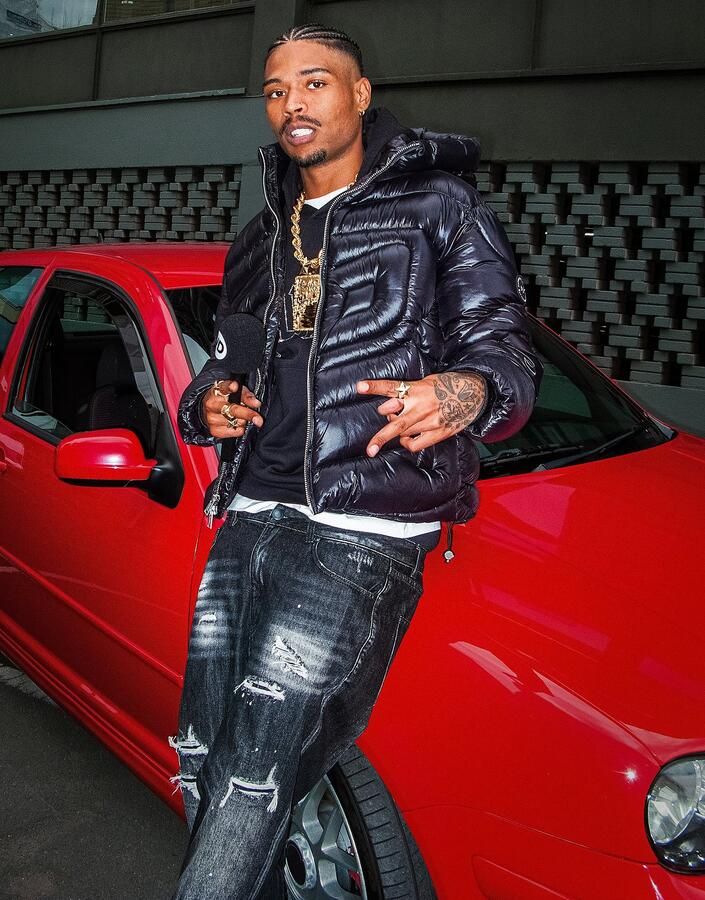 Supply & Demand Maze Jacket Zwart- Heren Zwart