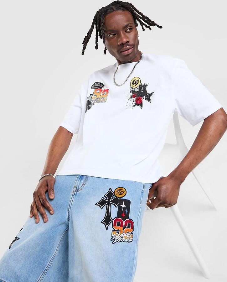 Supply & Demand Mesa T-Shirt Wit- Heren Wit