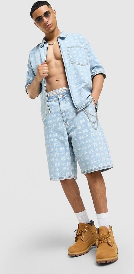 Supply & Demand Mill Shorts Blauw- Heren Blauw