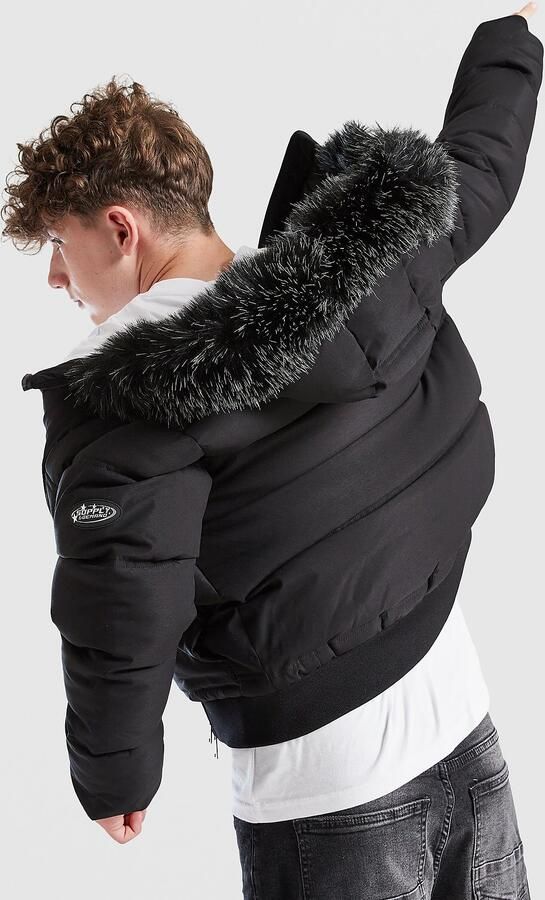 Supply & De d Omega Short Parka Jacket Junior Zwart