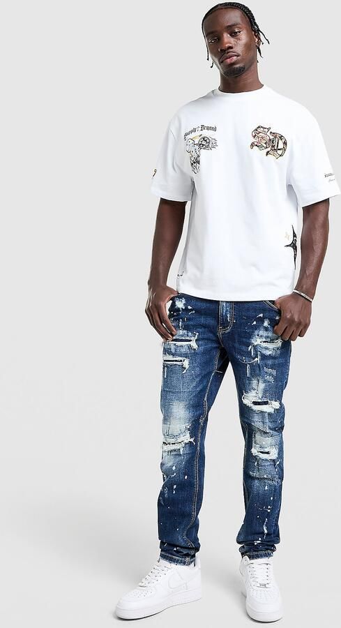 Supply & Demand Onni Jeans Blauw- Heren Blauw