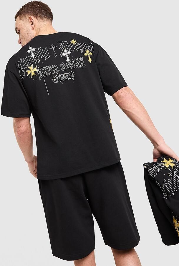 Supply & Demand Opolis T-Shirt Zwart- Heren Zwart