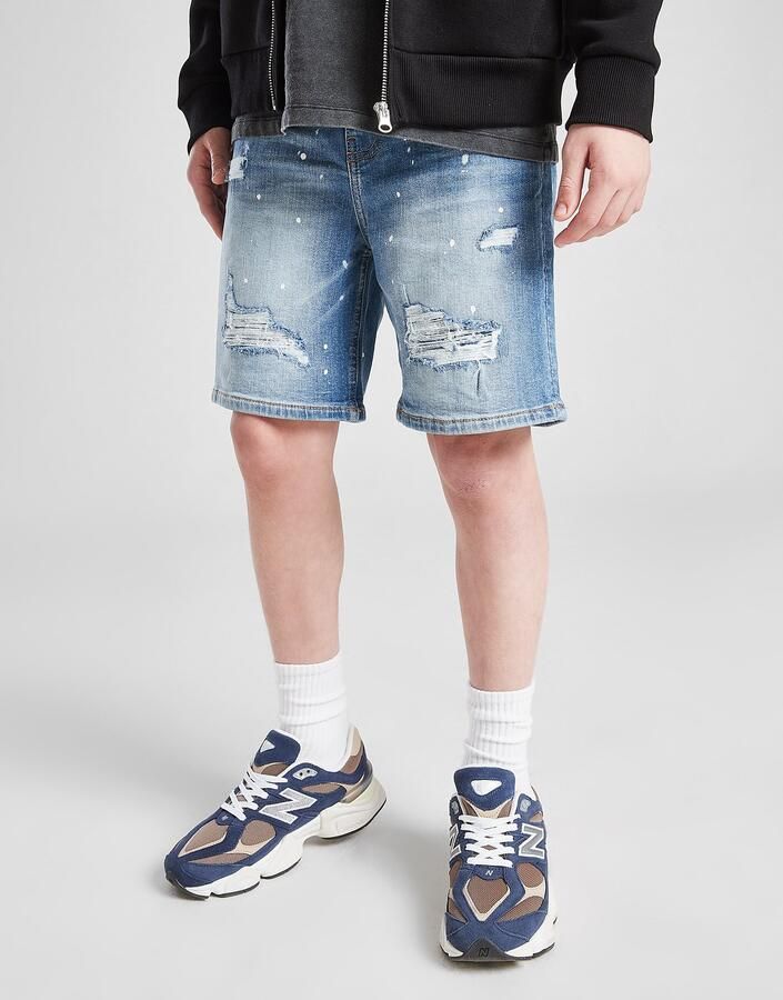 Supply & De d Otto Denim Shorts Junior Blauw