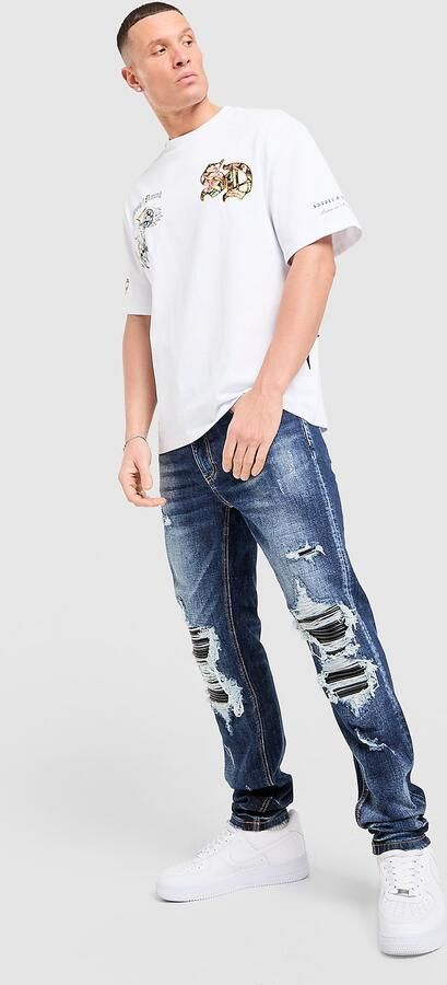 Supply & Demand Reign Jeans Blauw- Heren Blauw