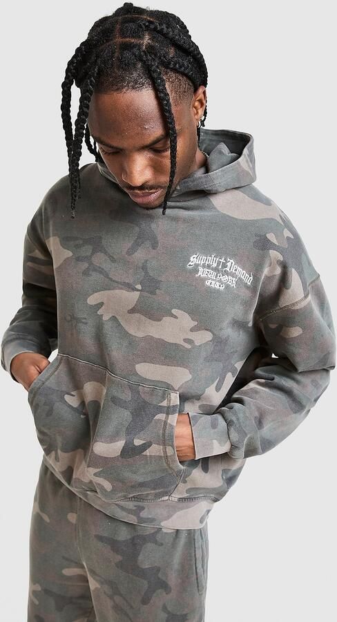 Supply & Demand Seth Hoodie Groen- Heren Groen
