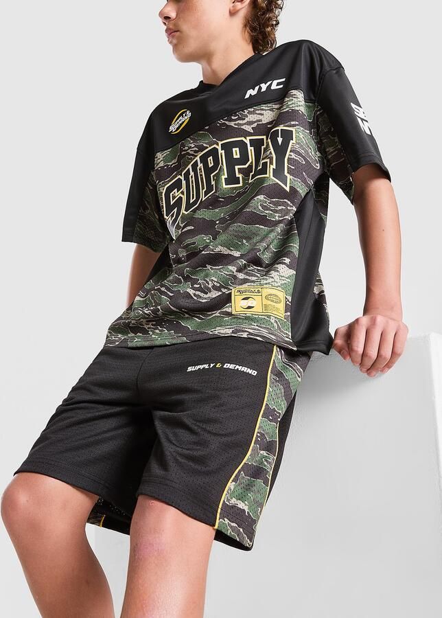 Supply & De d Verde Shorts Junior Zwart Kind Zwart