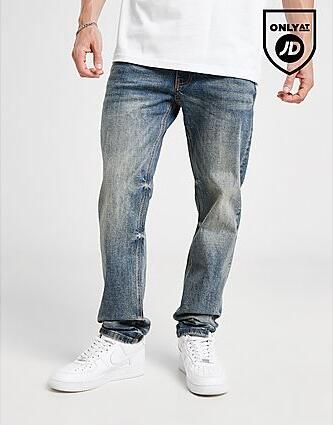 Supply & Demand Washed Core Slim Jeans Blauw- Heren Blauw - Foto 2