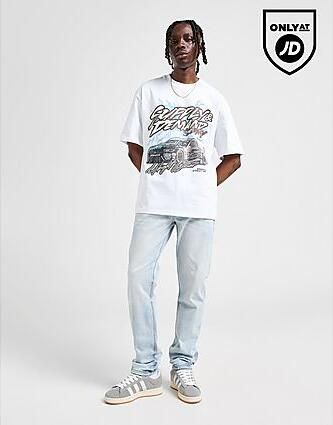 Supply & Demand Washed Core Slim Jeans Blauw- Heren Blauw - Foto 2