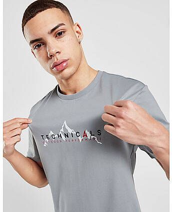 Technicals Crag Mountain 2 T-Shirt Grey- Heren