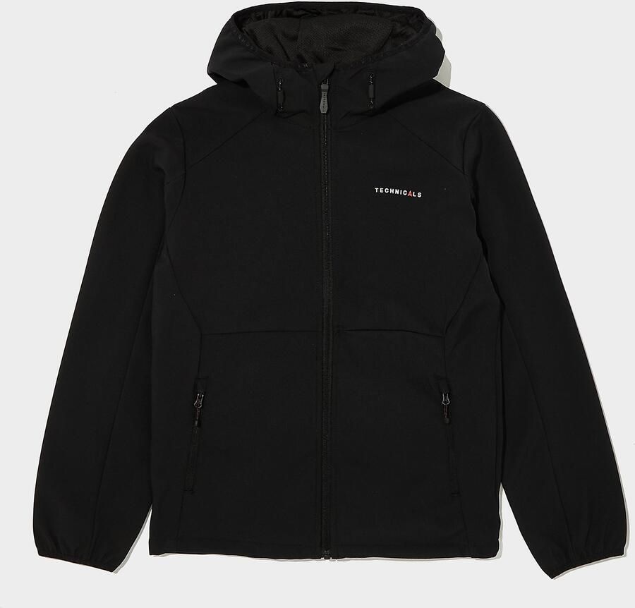 Technicals Canyon Jacket Junior Zwart Kind Zwart