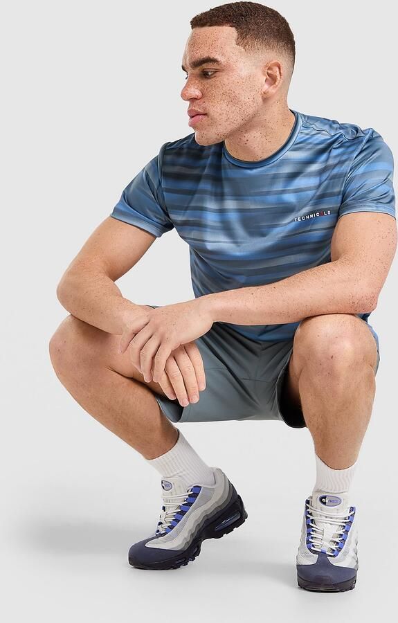 Technicals Cent T-Shirt Blauw- Heren Blauw