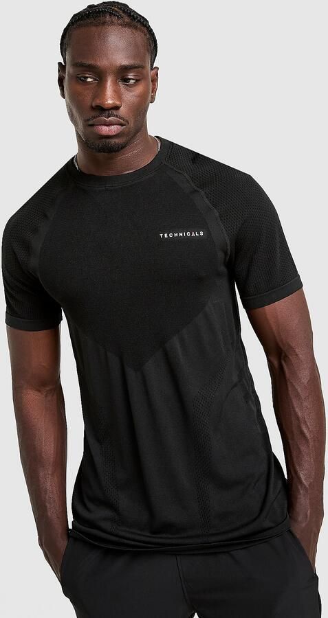 Technicals Cranfield T-Shirt Zwart- Heren Zwart