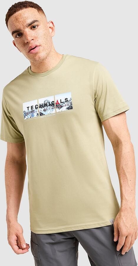 Technicals Expand T-Shirt Groen- Heren Groen