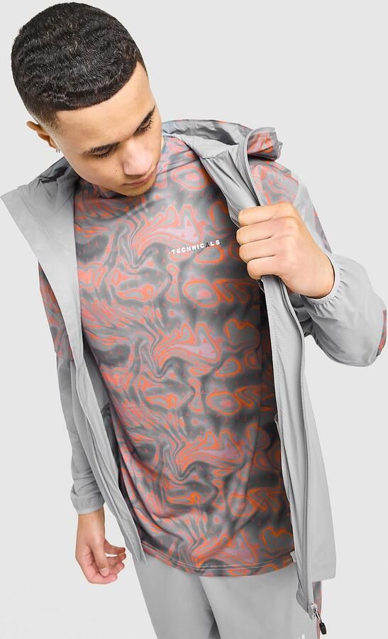 Technicals Fells Poly T-Shirt Grijs- Heren Grijs
