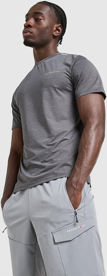 Technicals Fleck T-Shirt Grijs- Heren Grijs