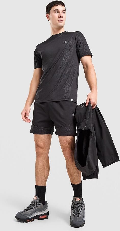 Technicals Frost Shorts Zwart- Heren Zwart