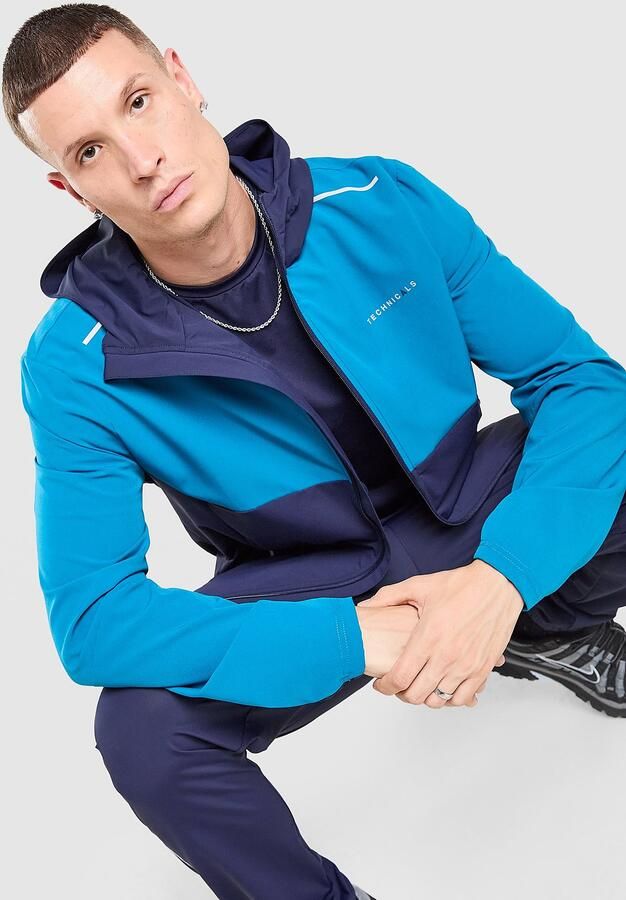 Technicals Garnet Jacket Blauw- Heren Blauw