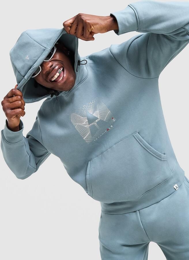 Technicals Hail Hoodie Blauw- Heren Blauw