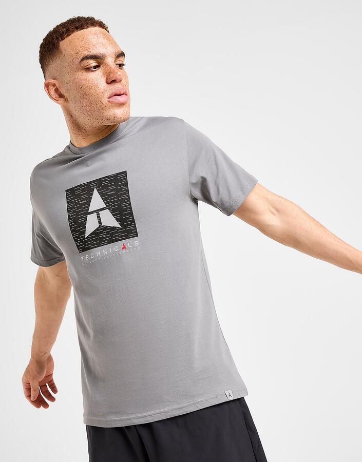 Technicals Hold T-Shirt Grijs- Heren Grijs