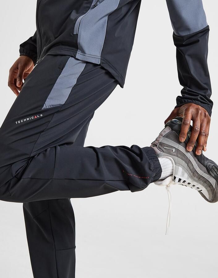 Technicals Isaac Track Pants Zwart- Heren Zwart