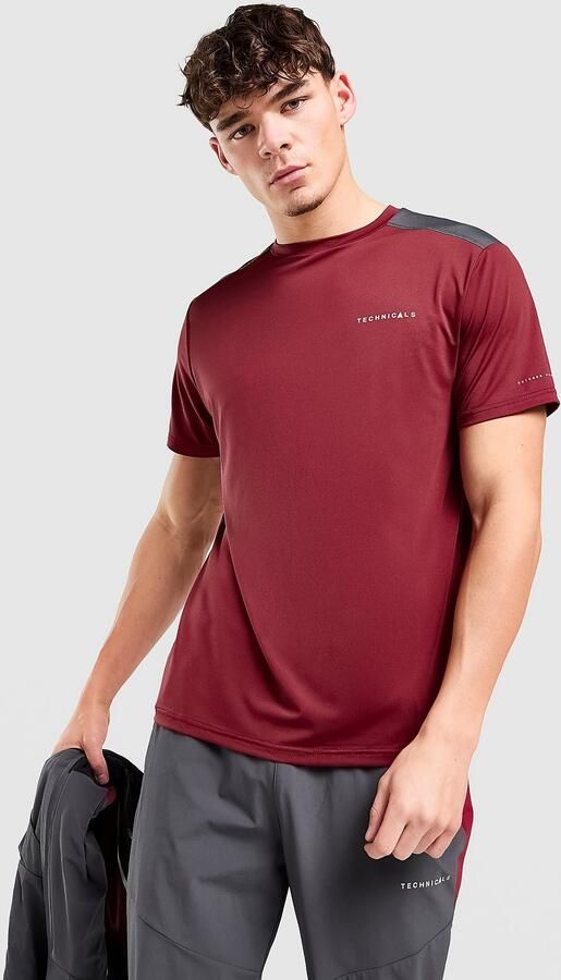 Technicals Sharma T-Shirt Rood- Heren Rood