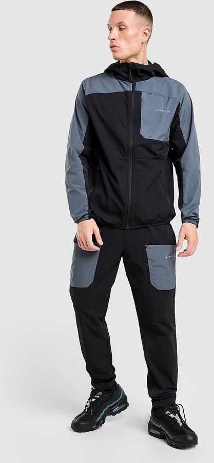 Technicals Zeno Tracksuit Zwart- Heren Zwart