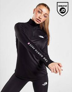 The North Face Box 1 4 Zip Top Black Dames