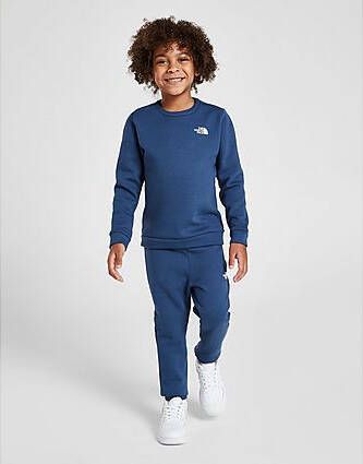 The North Face Box Logo Crew Tracksuit Chidren Navy Kind