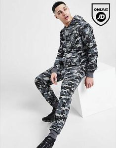 The North Face Camo Joggers Grey- Heren