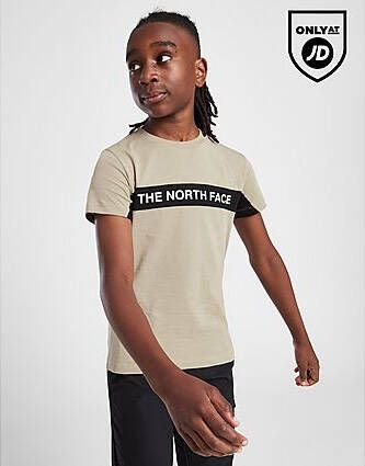 The North Face Colour Block T-Shirt Junior Brown Kind