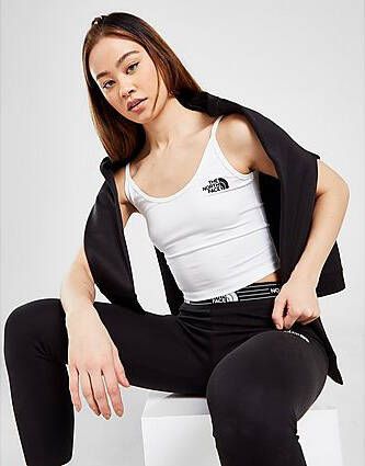The North Face Crop Tank Top White- Dames