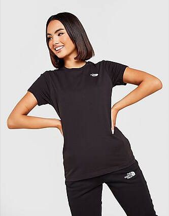 The North Face Simple Dome T-Shirt Dames Black- Dames