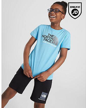 The North Face Faded Dome Short Sleeve T-Shirt Junior Blue Kind