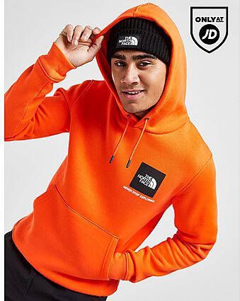 The North Face Fine Box Hoodie Heren Orange- Heren