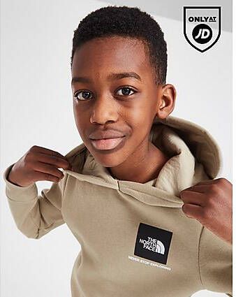 The North Face Fine Box Hoodie Junior Brown Kind