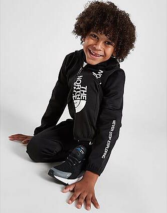 The North Face Full Zip Graphic Tracksuit Children Black