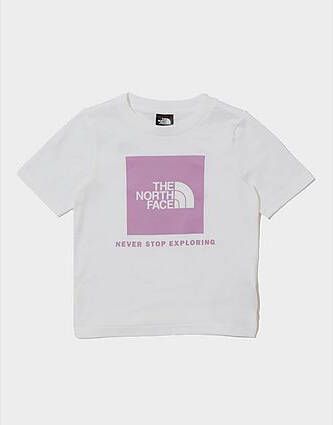 The North Face ' Box Logo T-Shirt Children White Kind