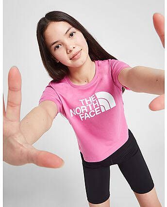 The North Face ' Crop Graphic T-Shirt Junior Pink