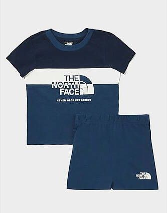 The North Face Graphic T-Shirt Shorts Set Infant Blue Kind