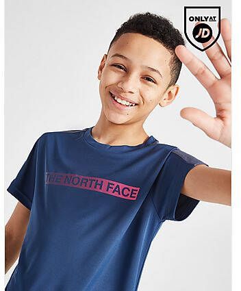 The North Face Grid T-Shirt Junior Blue Kind