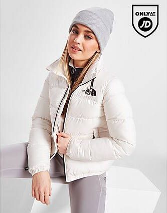 The North Face Logo Padded Jacket White- Dames
